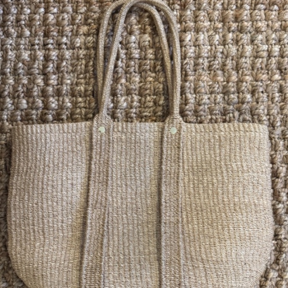 Clare V Tropezienne Tote - Woven Natural - Picture 3 of 5